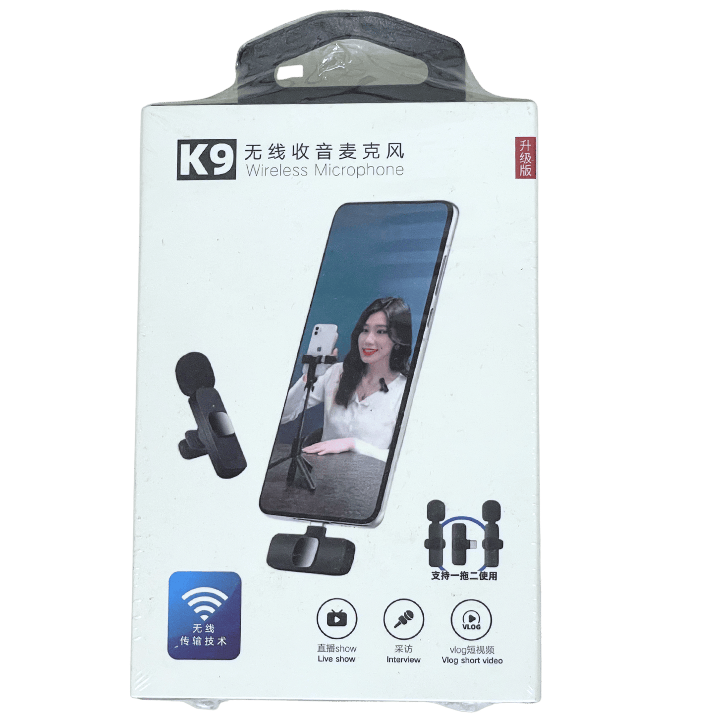 Microfone de Lapela K9