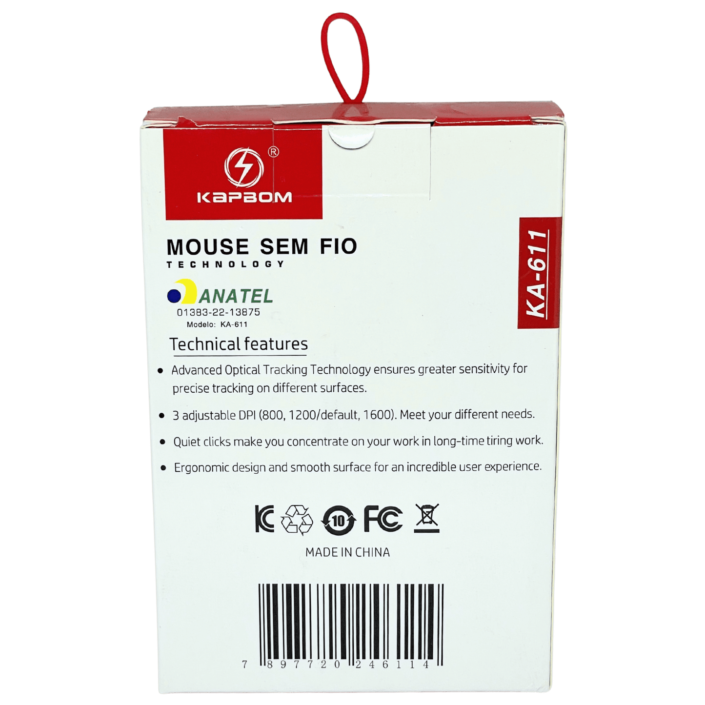 Mouse sem Fio KA-611