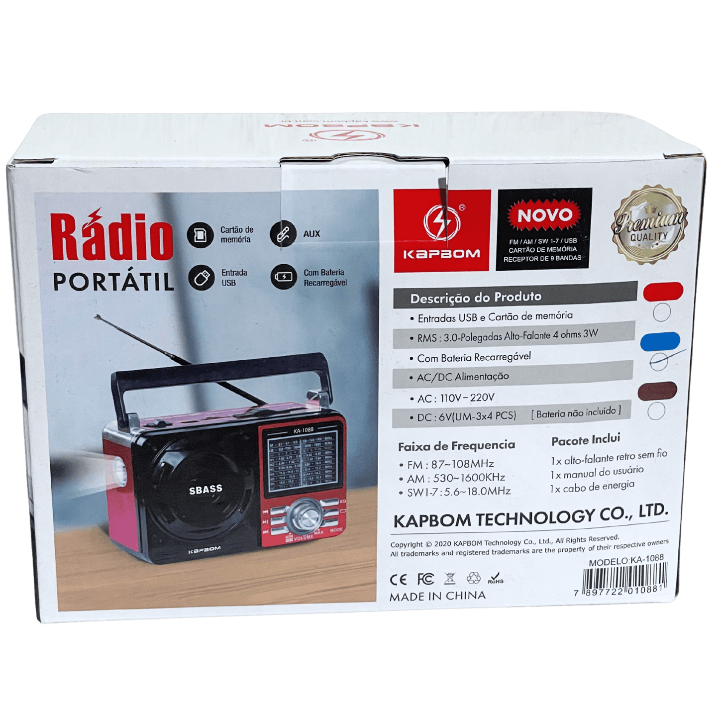 Rádio Kapbom KA-1088
