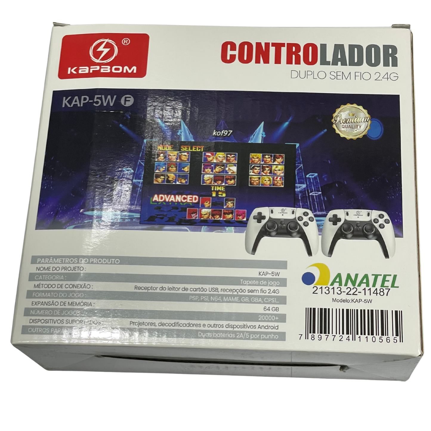 Game Stick Jogos Clássicos KAP-5W