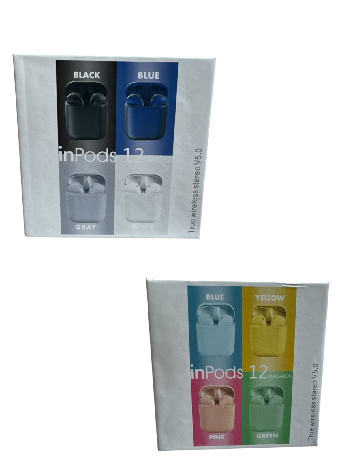 Fone Bluetooth i12 Colorido – Sem Fio, Estéreo e Compacto