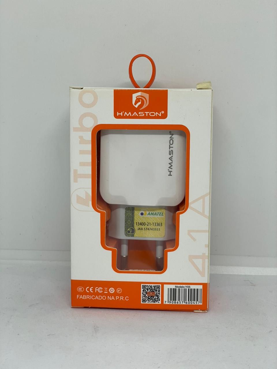 Fonte Hmaston 2 USB Carregador de Parede Rápido Compacto para Celular e Dispositivos