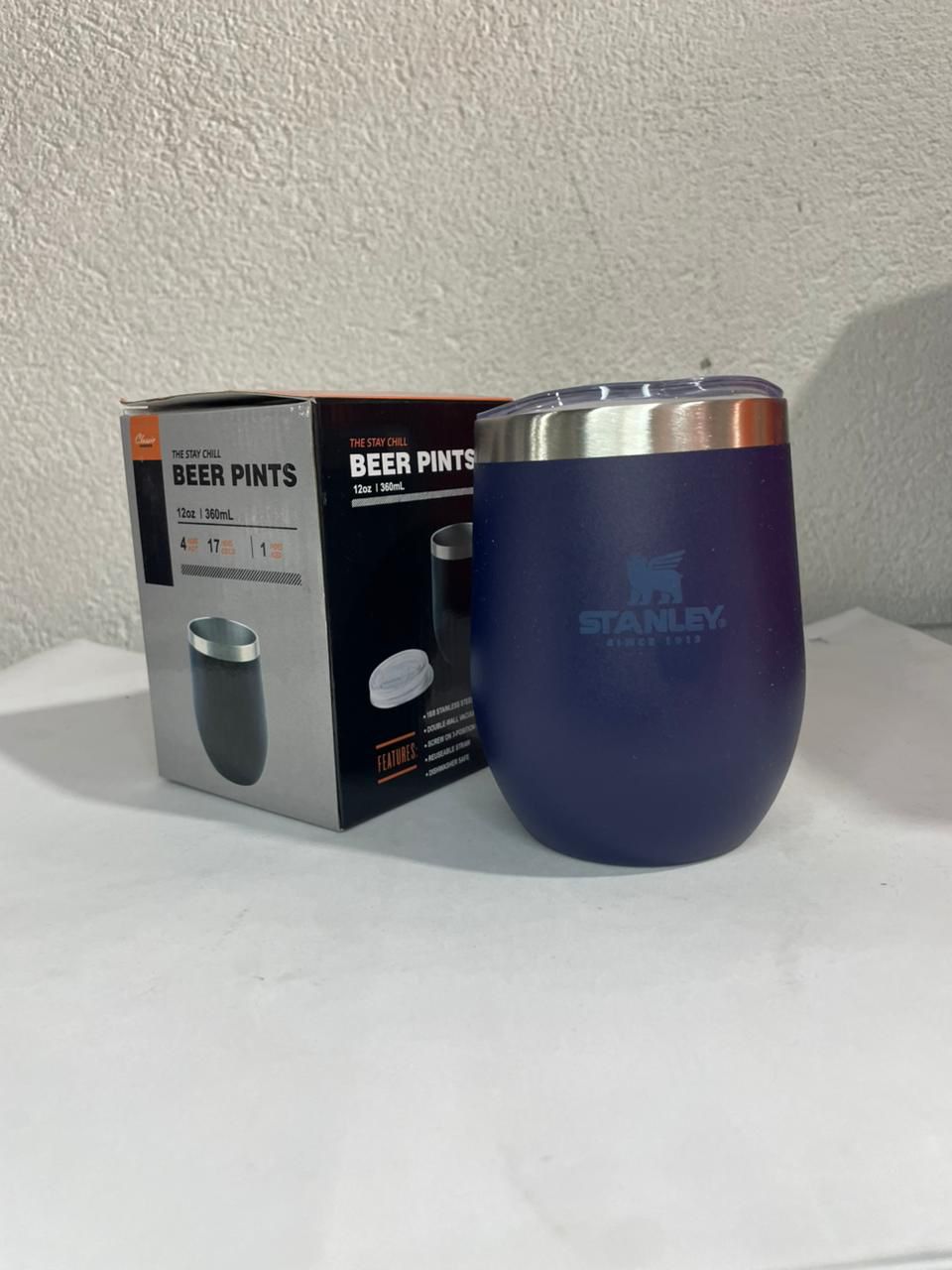 Copo Cuia 360ml com Tampa — Portátil, Prático e Resistente