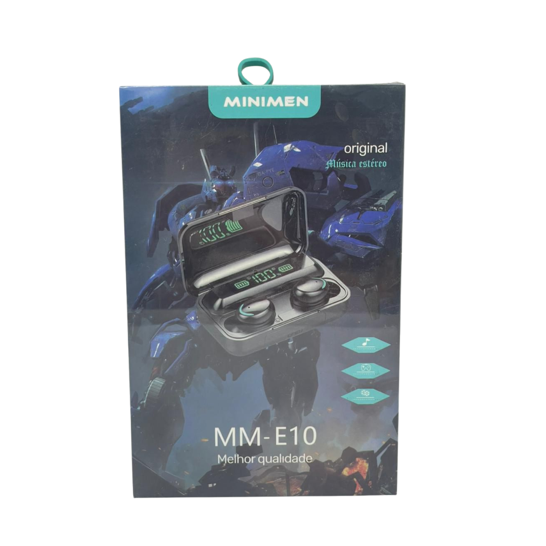 Fone MM-E10 Bluetooth – Qualidade de Som e Conexão Sem Fio