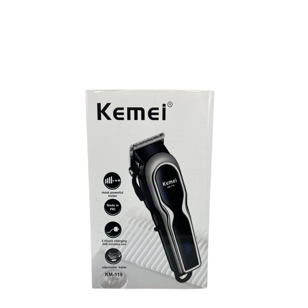 Máquina de Corte Kemei KM-119 – Precisão e Praticidade