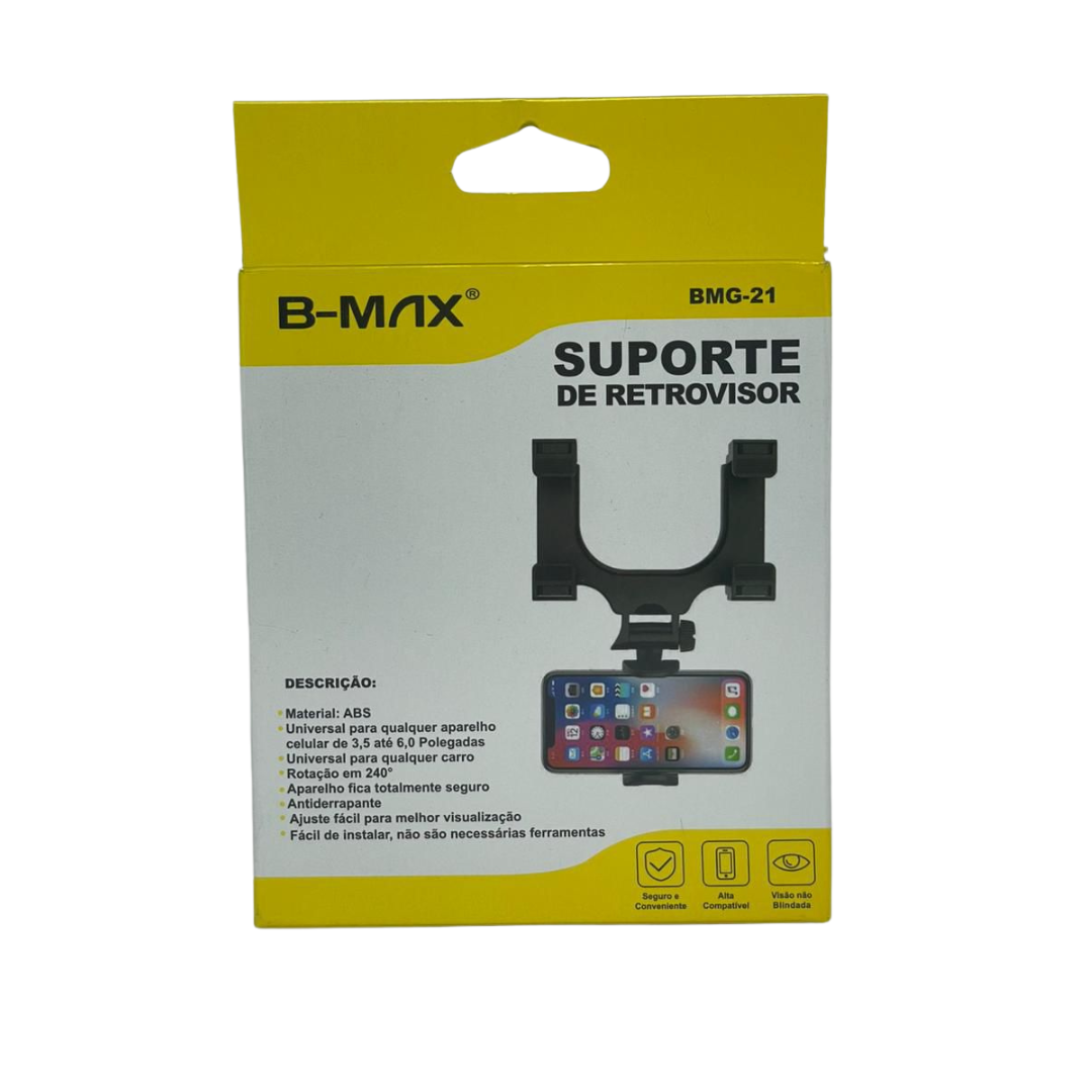 Suporte Veicular BMG-21 – Segurança e Praticidade para Celular
