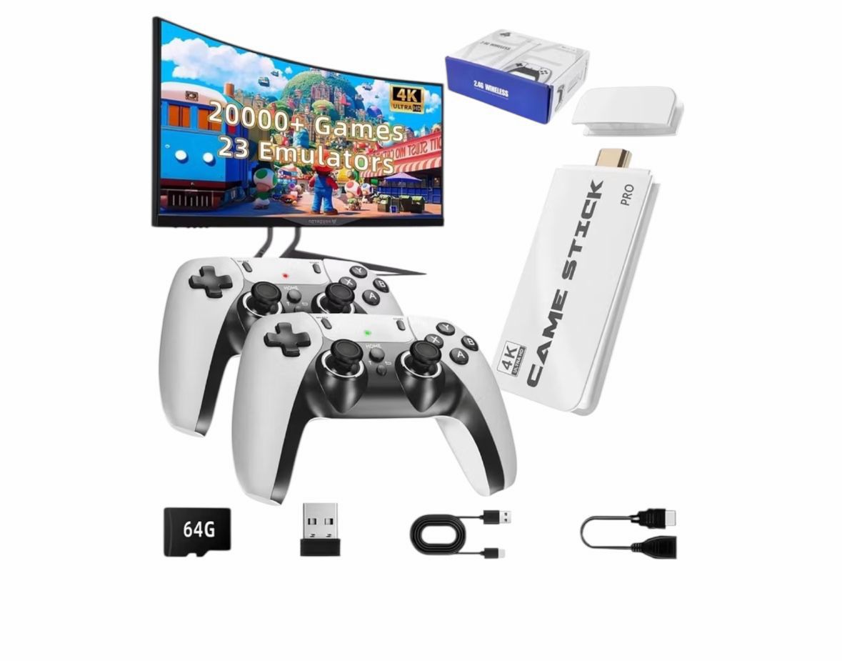 Game Stick Pro PS5 Atualizado – +20.000 Jogos em Um Só Aparelho