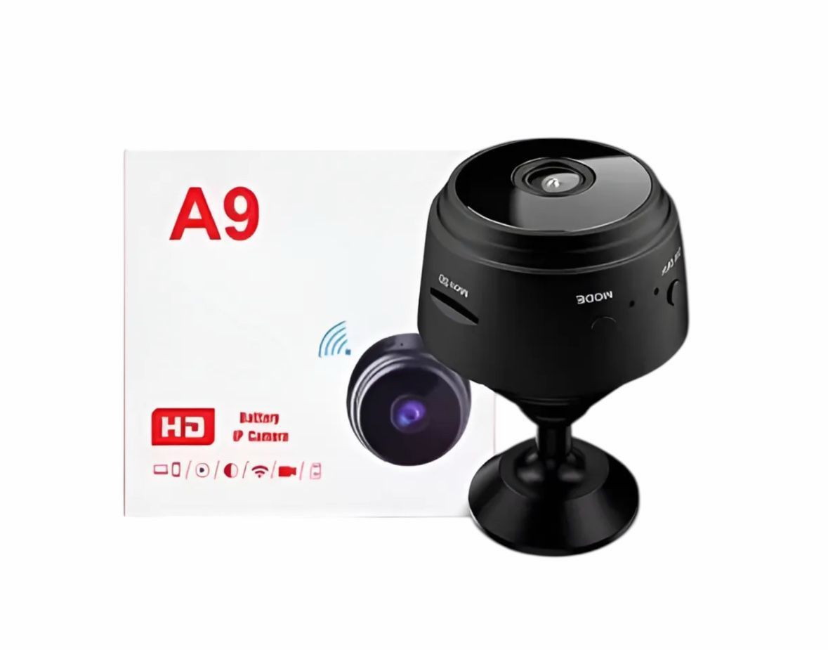 Câmera Wi-Fi Espiã A9 – Discreta e Inteligente