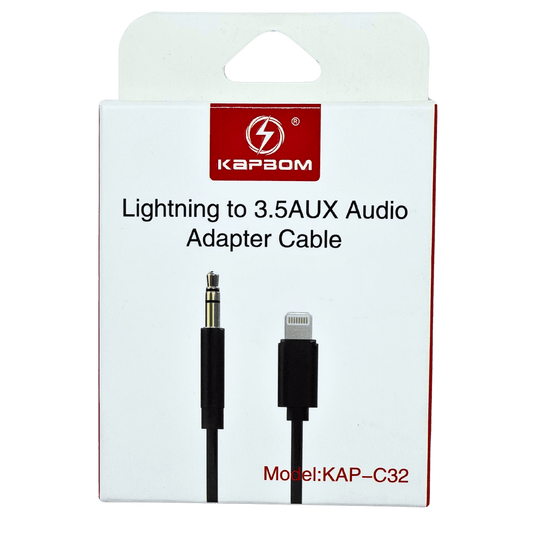 Adap. Iphone para Auxiliar P2 - KAP-C32