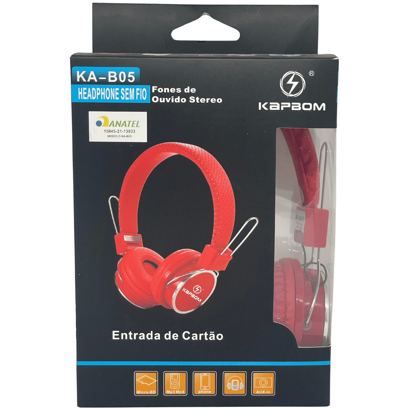 Headphone Fone Bluetooth KA-B05