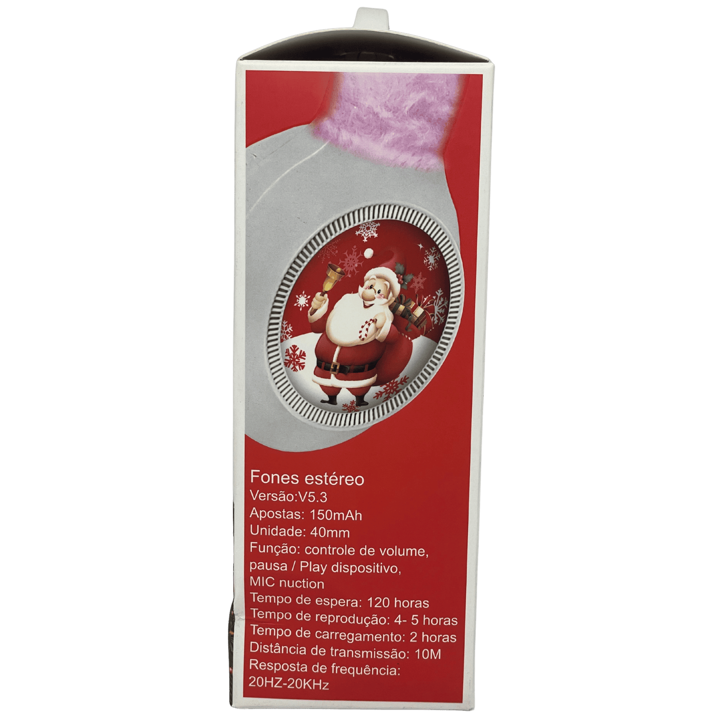 Headphone Fone Bluetooth de Natal Peluciado B-19R