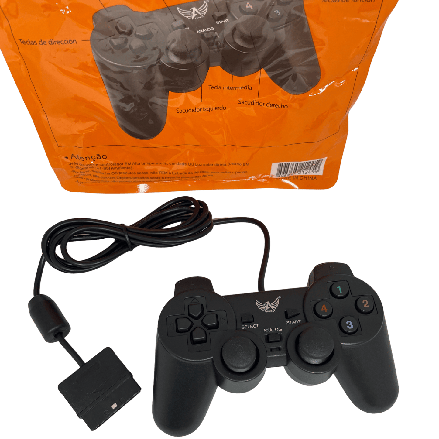 Controle para PS2 Play2 com Fio ALTO-2Y