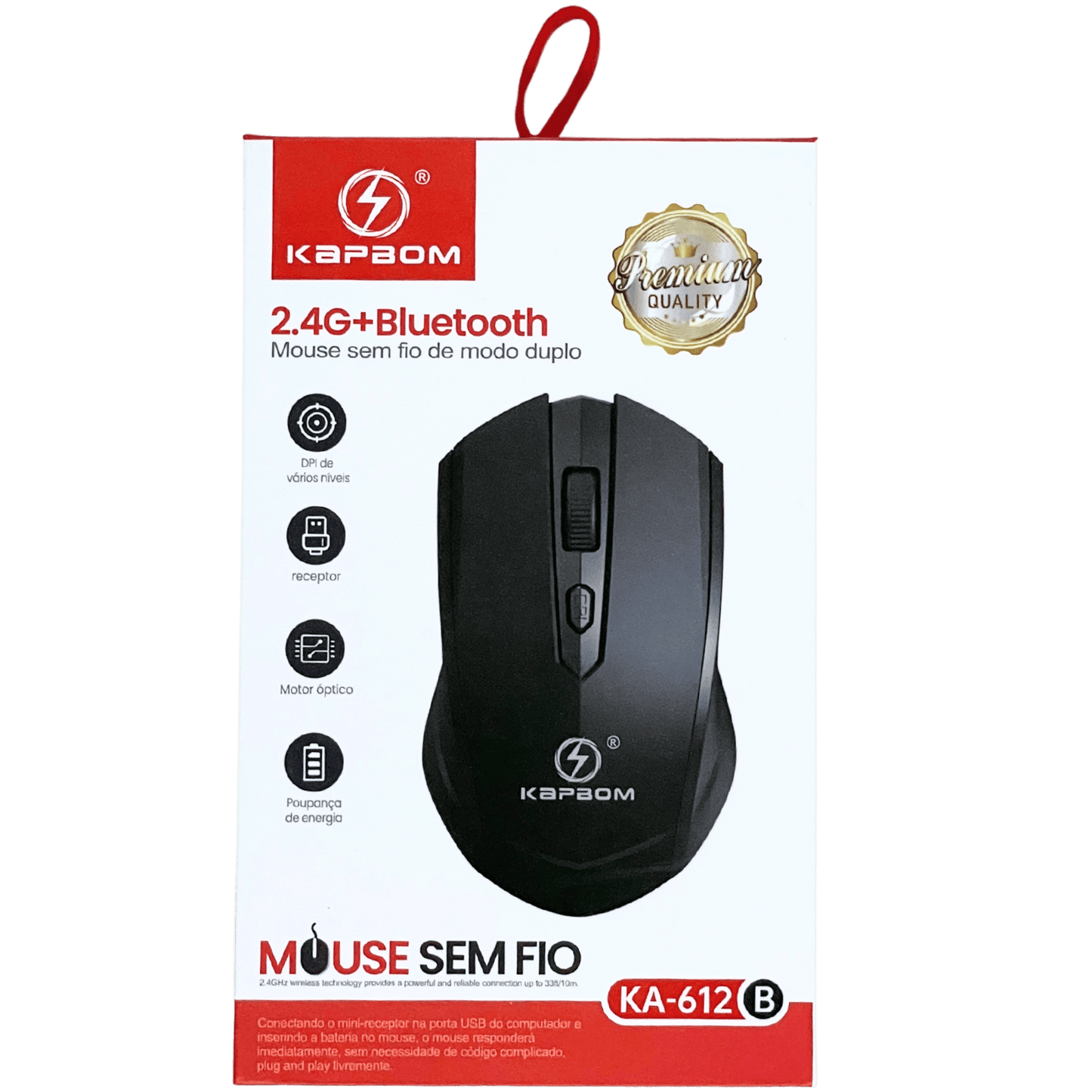 Mouse sem Fio KA-612B