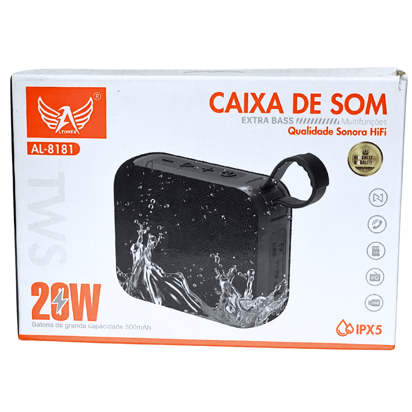 Caixa de Som Altomex AL-8181