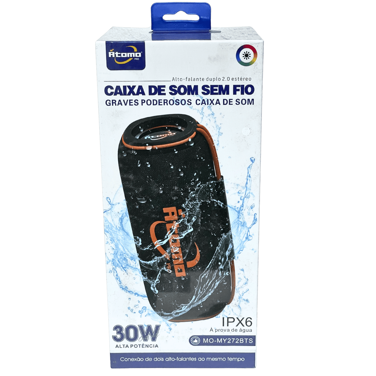 Caixa de Som Átomo MO-MY272BTS
