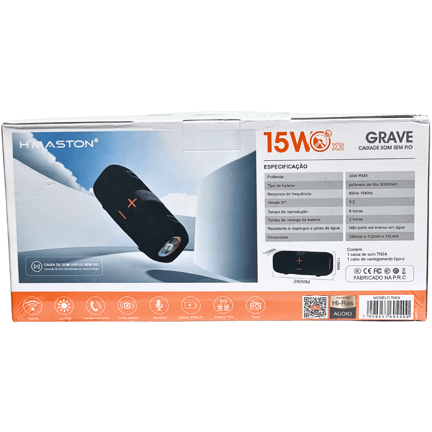 Caixa de Som Hmaston TN24