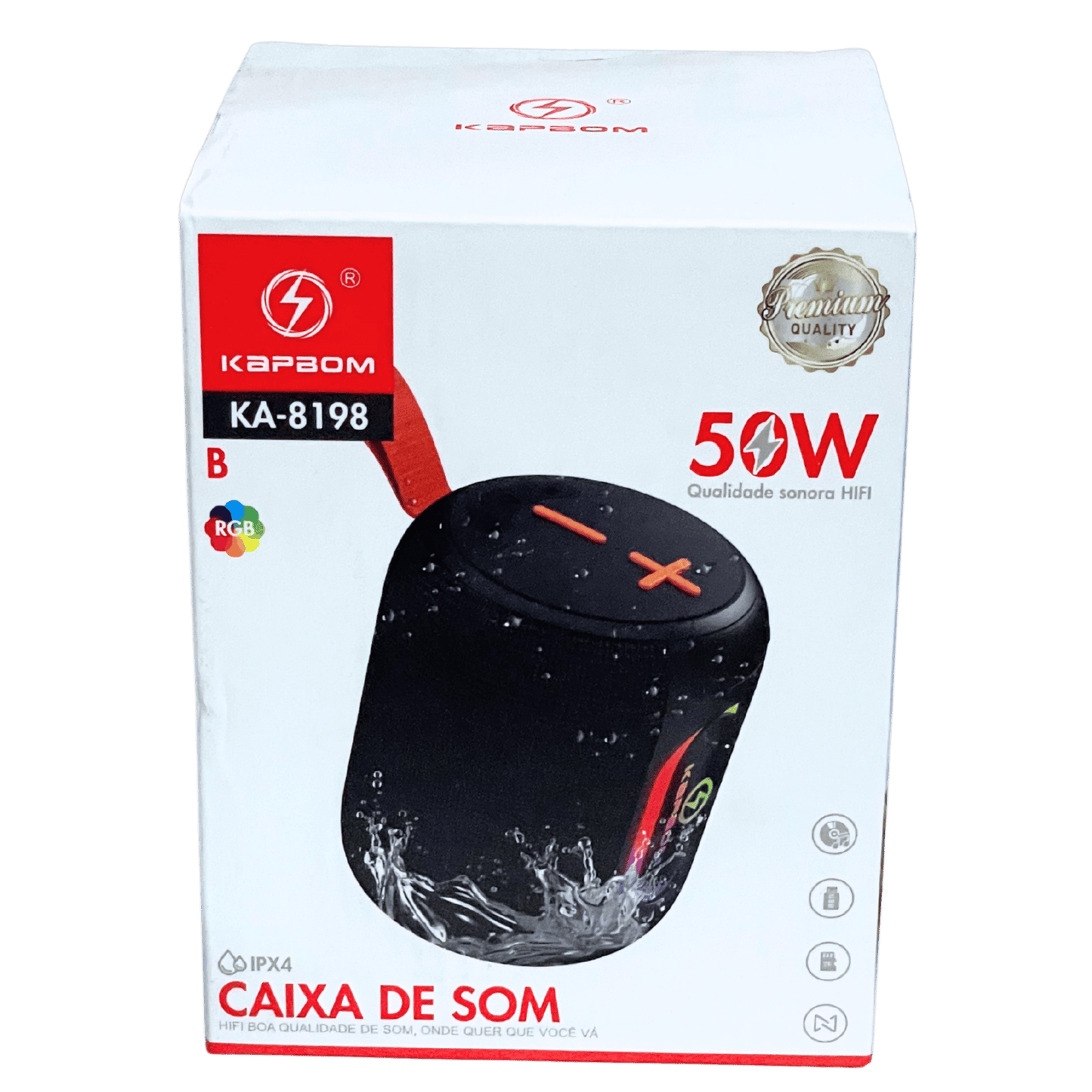 Caixa de Som Kapbom KA-8198