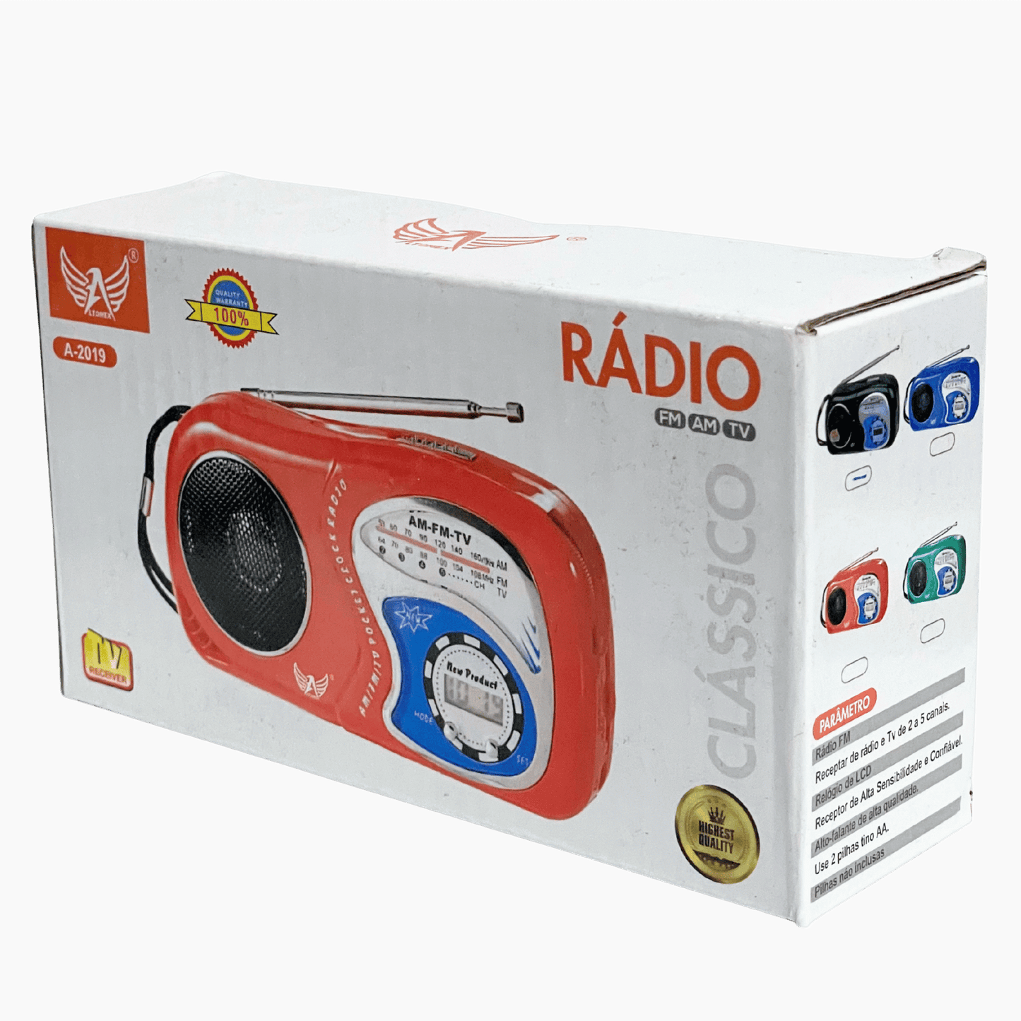 Mini Rádio Kapbom A-2019