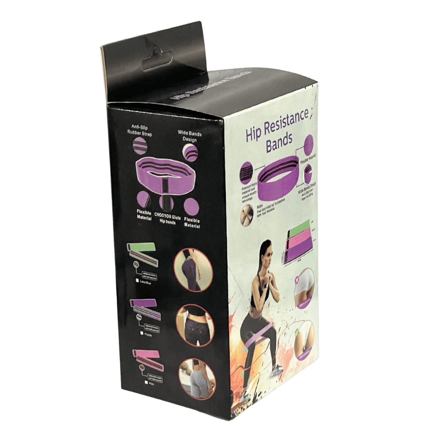 Kit 3 Faixas para Treino Fitness