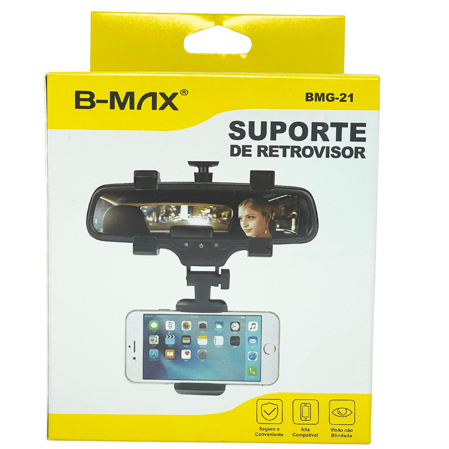 Suporte Veicular para Retrovisor B-max BMG-21