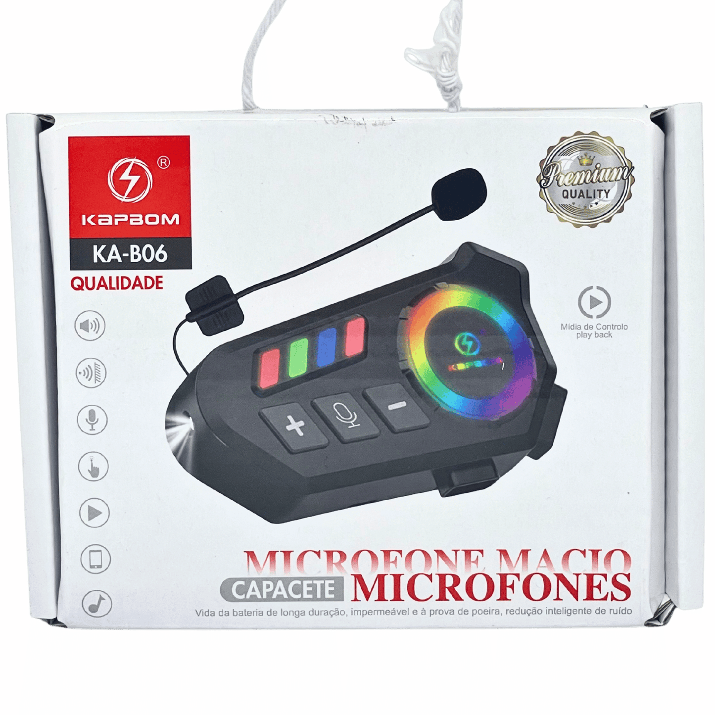 Microfone para Capacete KA-B06