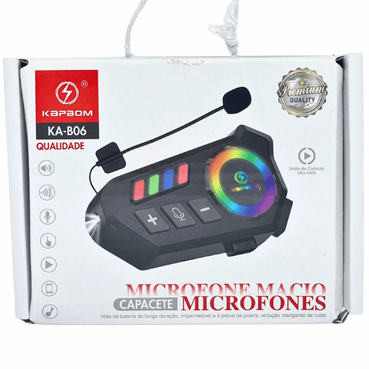 Microfone para Capacete KA-B06
