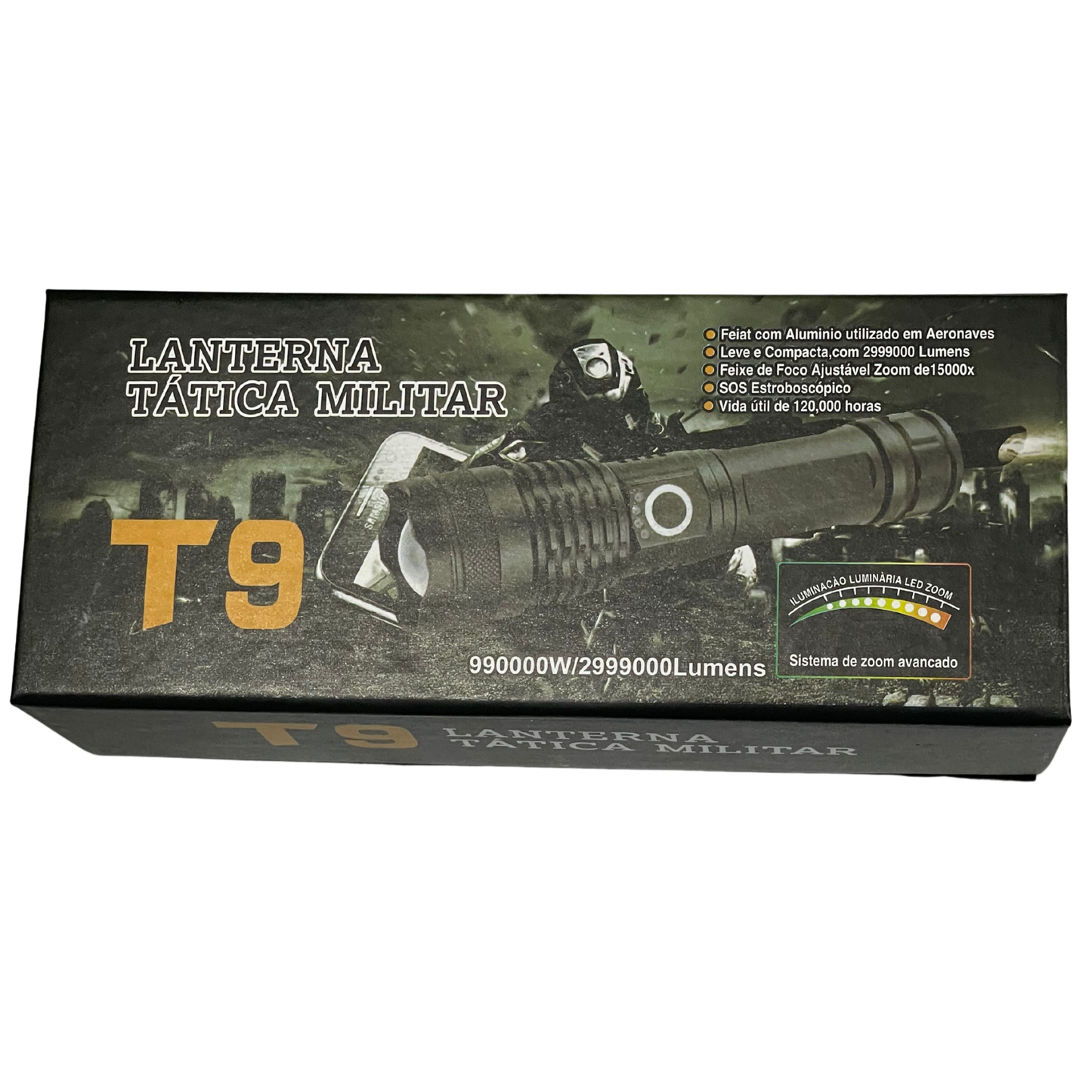 Lanterna Tática T9