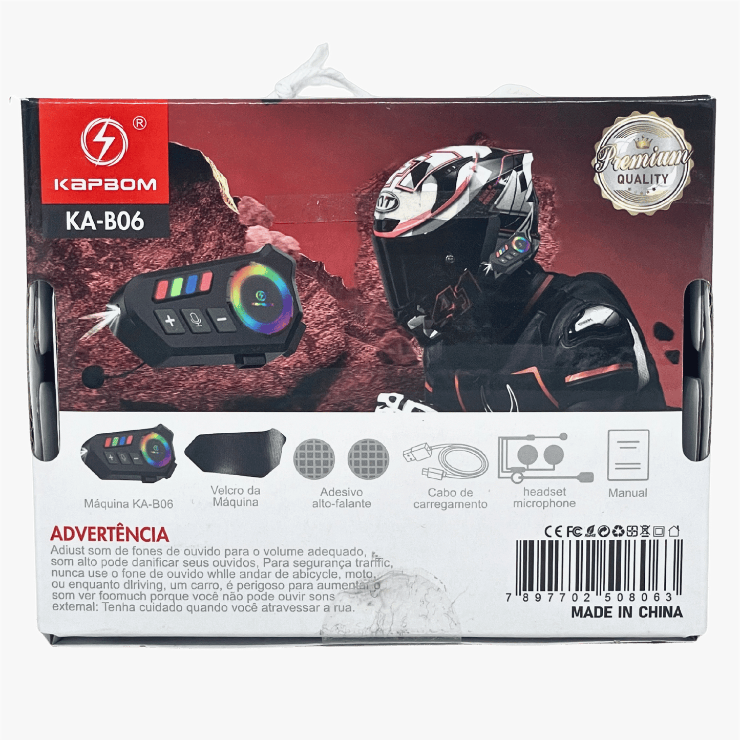 Microfone para Capacete KA-B06