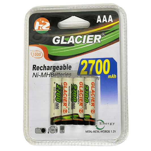 Cartela Pilha c/4UN  Recarregável AAA 2700mAh