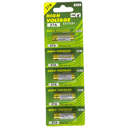Cartela de Bateria 27A c/5UN