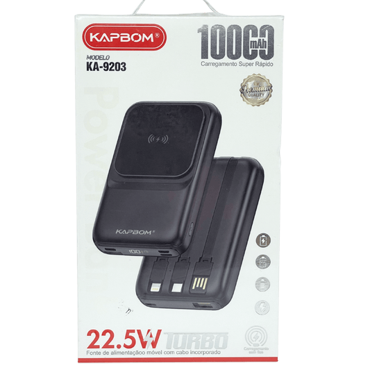 Bateria Portátil 10000mAh Powerbank KA-9203