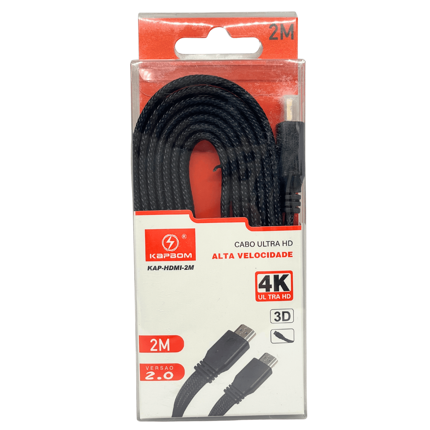 Cabo HDMI 2 Metros KAP-HDMI-2M