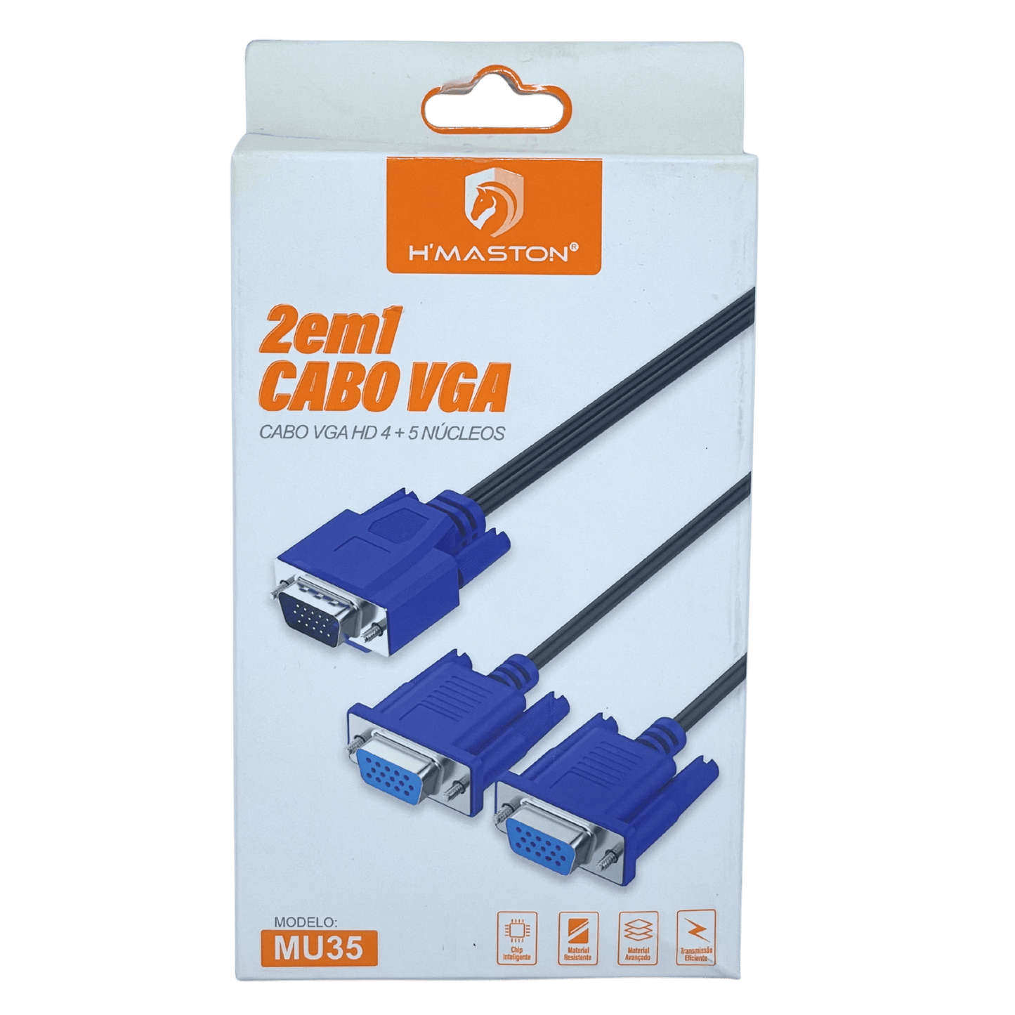 Cabo VGA 2 em 1 MU35