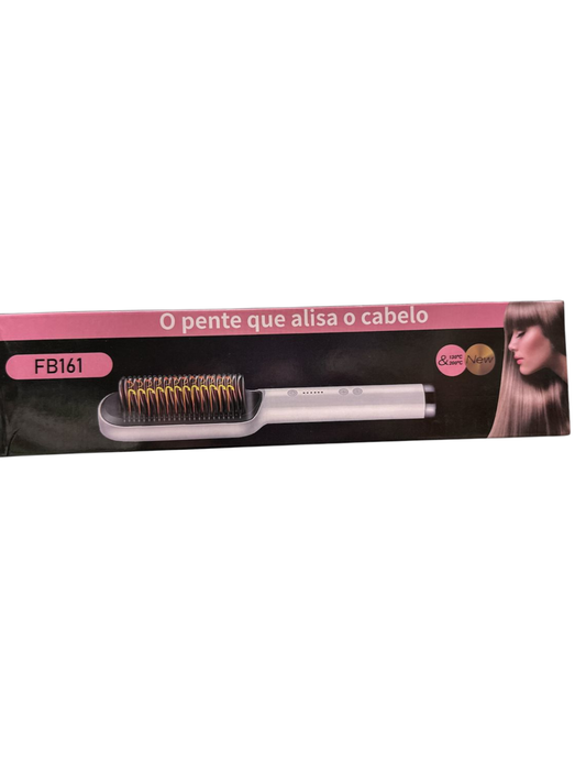 Escova Seca e Alisa Elétrica – Praticidade e Cabelo Liso em Minutos