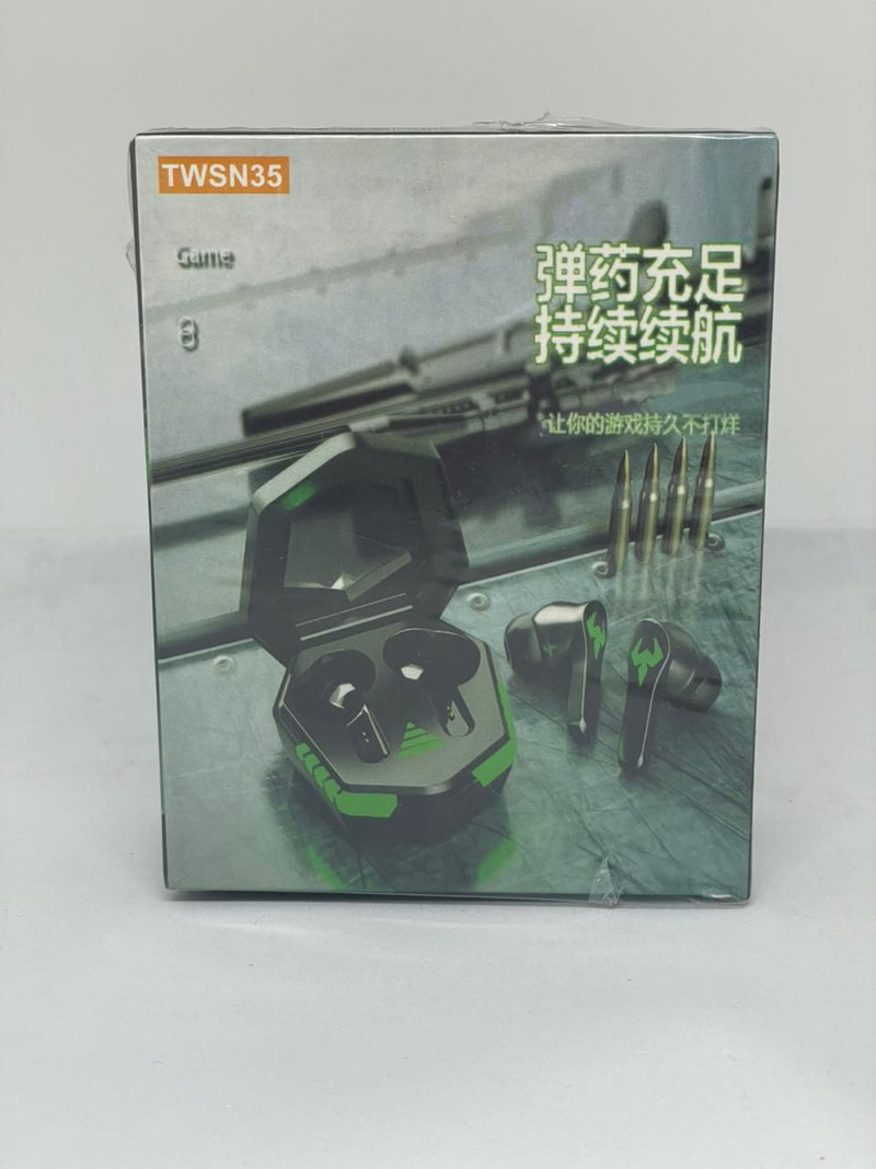 Fone de Ouvido Bluetooth TWS N35 Sem Fio com Microfone e Case de Carregamento