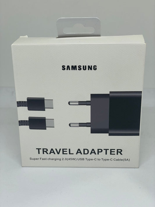 Carregador Turbo Samsung Tipo-C Rápido para Celulares e Dispositivos
