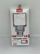 Carregador Kapbom Turbo Tipo-C Rápido para Celulares e Dispositivos