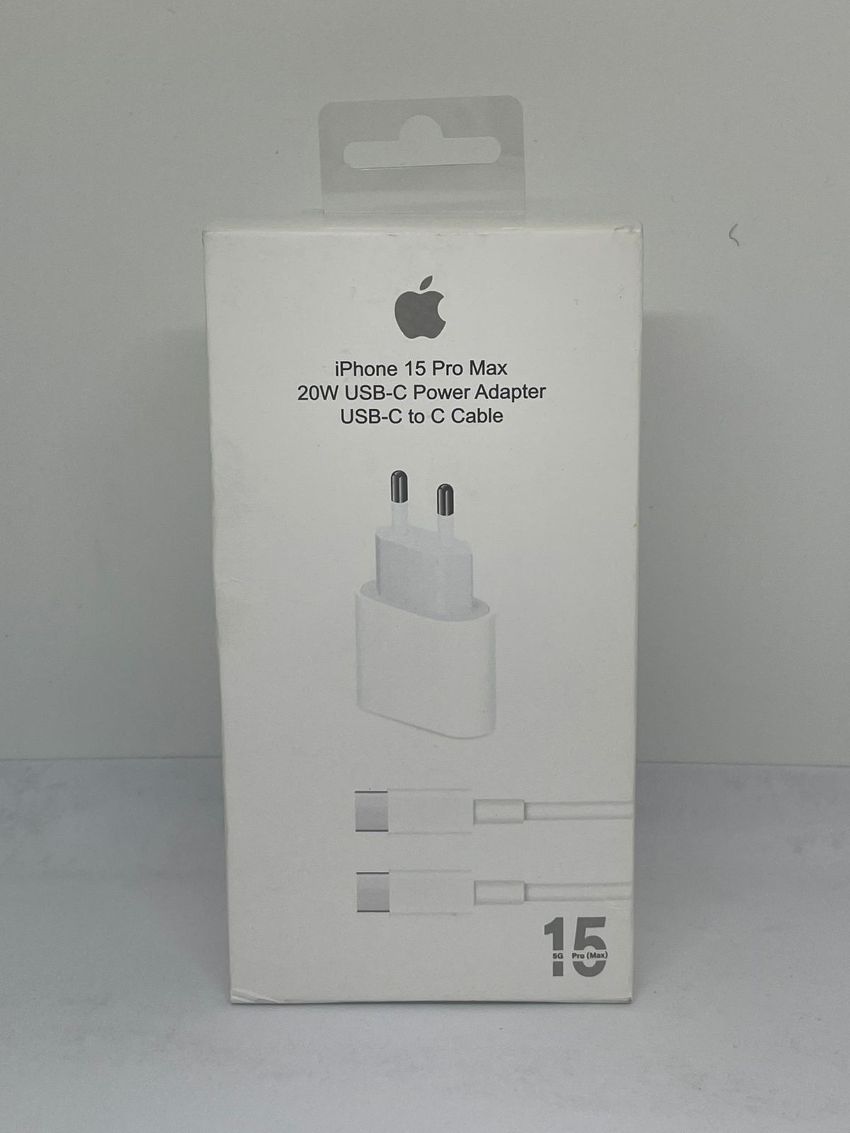 Carregador Tipo-C para Tipo-C Padrão Apple Rápido para iPhone e iPad
