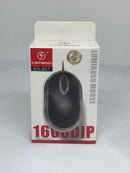 Mouse KA-601 com Fio USB Óptico Compacto