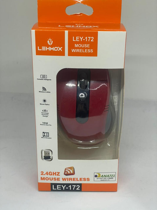 Mouse Sem Fio LEY-172 USB Óptico Recarregável Compacto