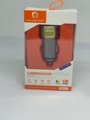 Fonte Veicular Hmaston Turbo LS04-4 com 2 USB Carregador Rápido para Carro