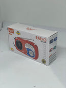 Rádio AM/FM a Pilha A-2019 Portátil com Alta Sensibilidade
