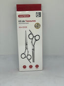 Kit de Tesouras Profissionais para Cabelo — Corte Preciso e Durável