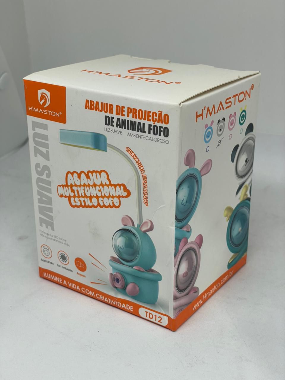 Luminária Infantil TD12 — Luz Noturna Decorativa Segura e Colorida