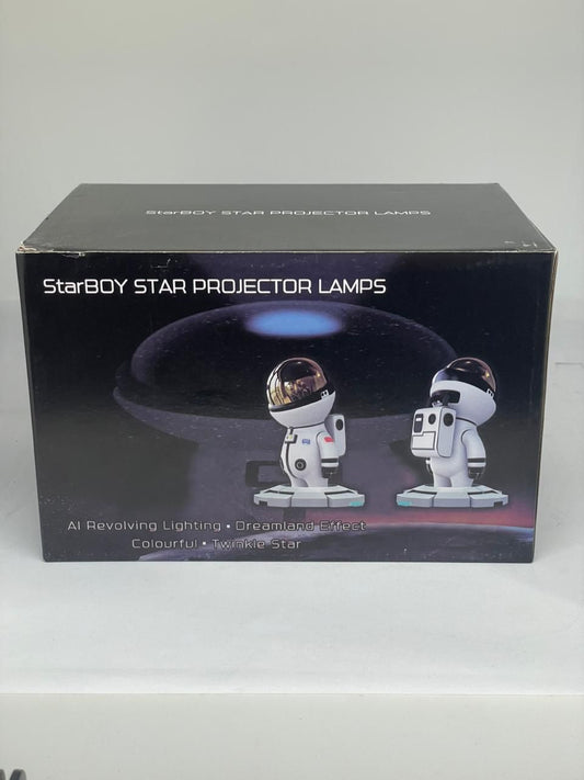 Projetor de Astronauta com Bluetooth e Controle Remoto — Luz Noturna Decorativa