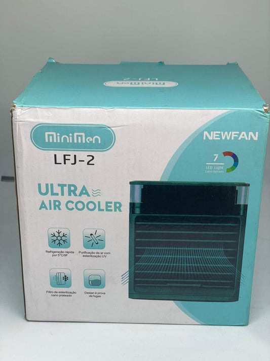 Mini Ar Condicionado Portátil USB — Refresca Ambiente e Carro