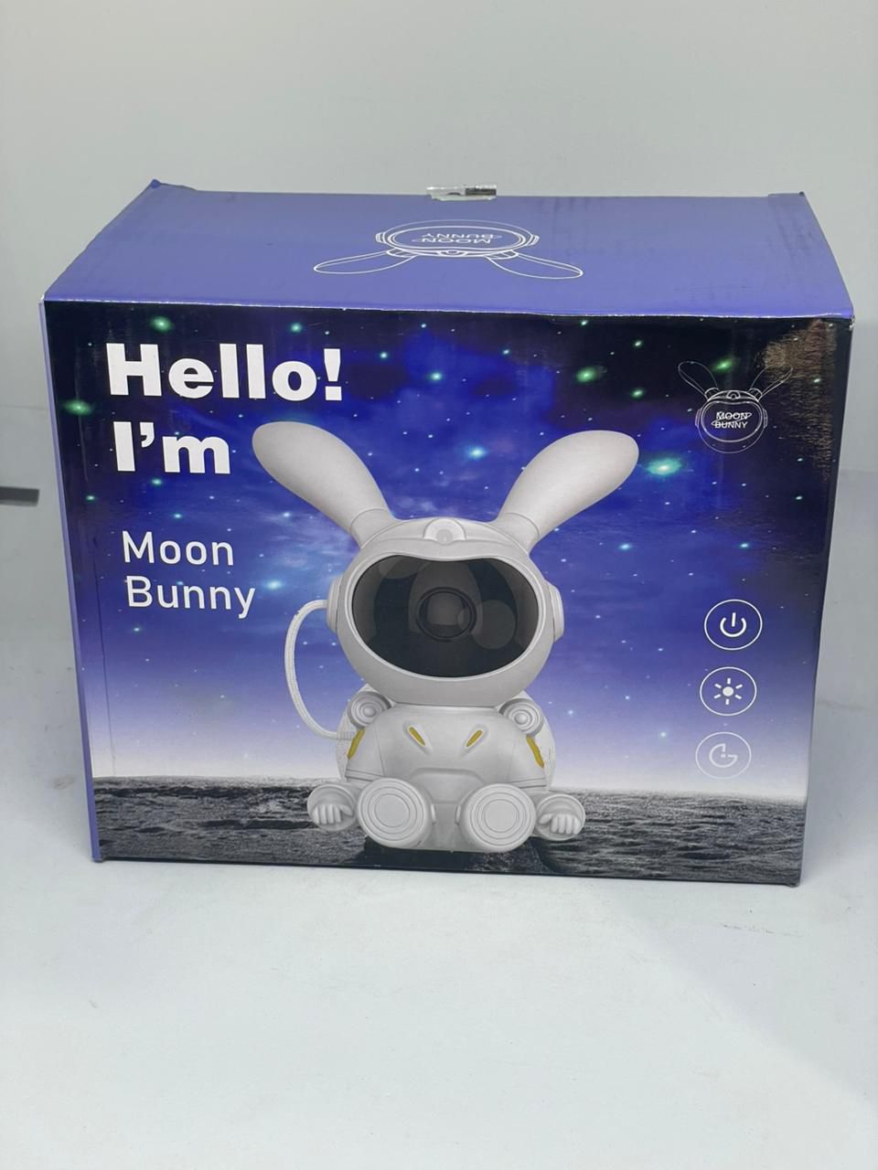 Mini Projetor 2 em 1 Infantil — Luz Noturna e Projeção Divertida