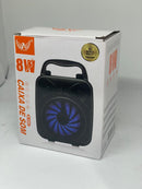 Caixa de Som AL-5302 — Portátil, Potente e com Conexão Bluetooth