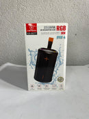 Caixa de Som KA-8077 — Bluetooth, Portátil e Potente com LED