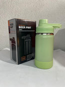 Garrafa Térmica 350ml — Compacta, Portátil e Mantém Bebidas Quentes ou Frias